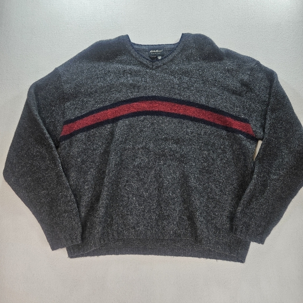 Vintage Eddie Bauer Wool Blend Sweater XXL Made in USA